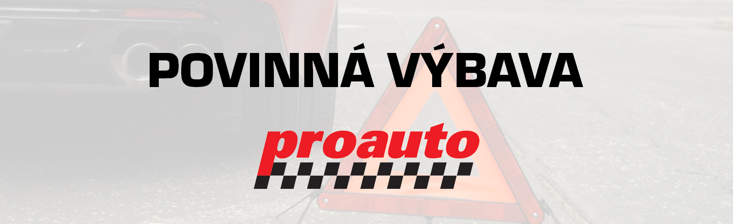 povinná výbava PROAUTO