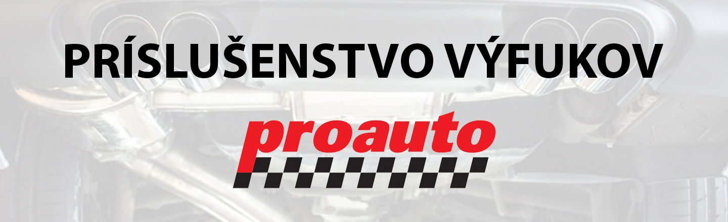 príslušenstvo výfukov proauto